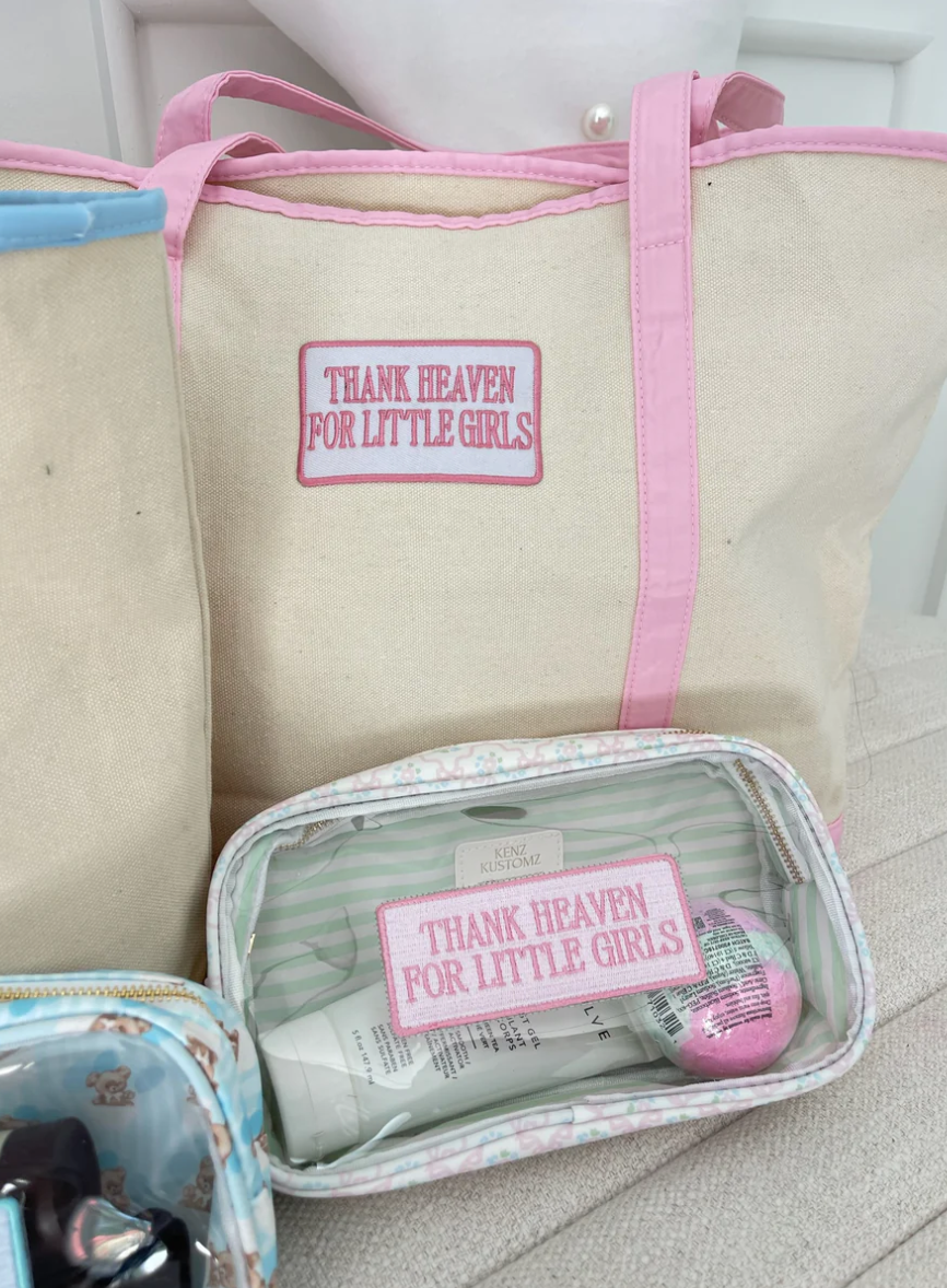 Thank Heaven - Canvas Boat Tote