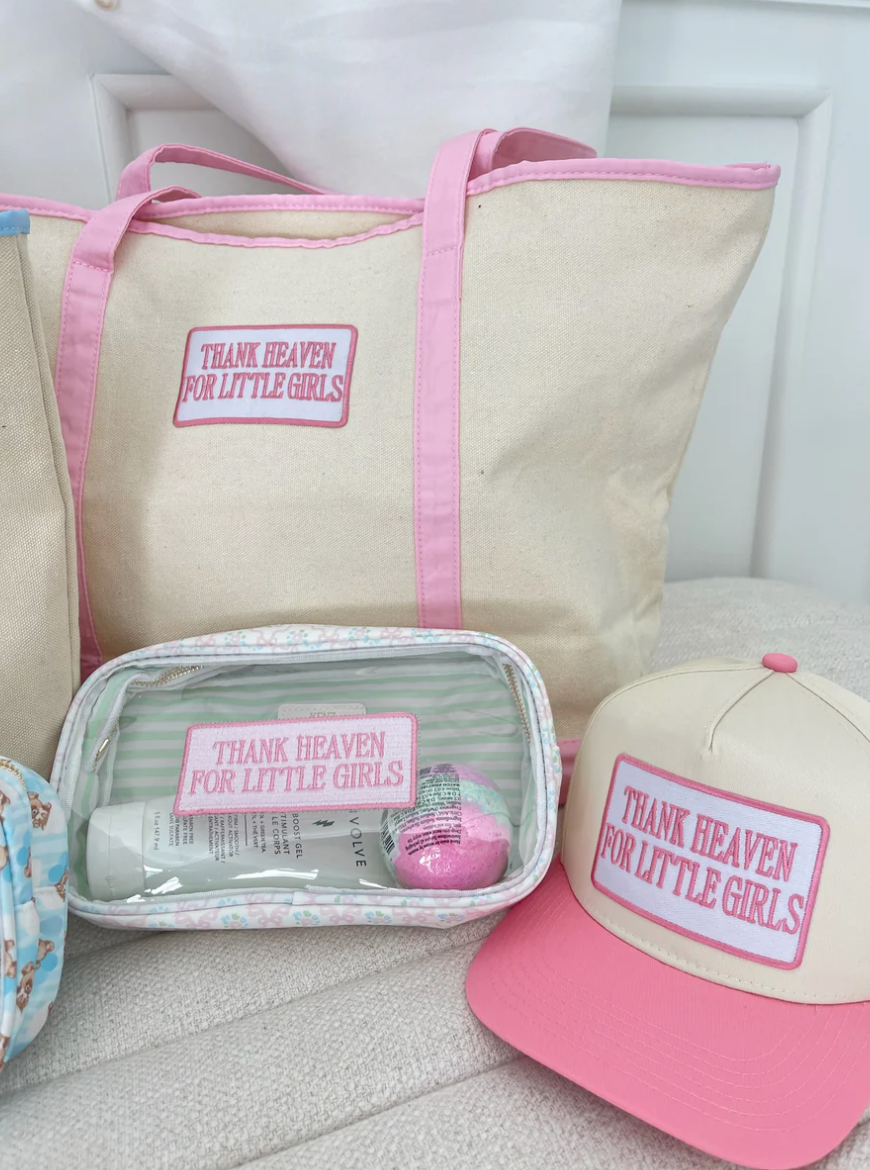 Thank Heaven - Canvas Boat Tote