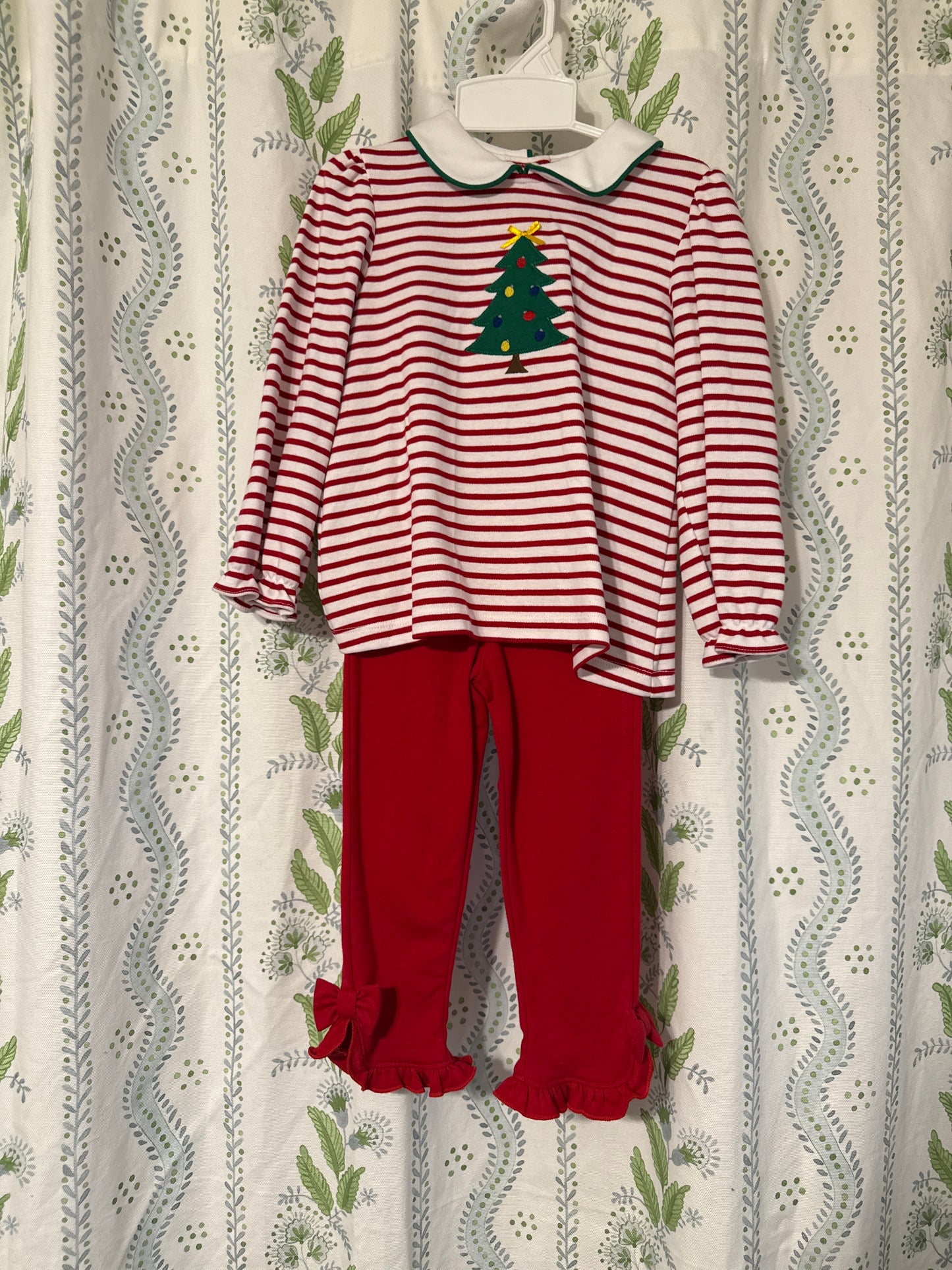 Christmas Tree Louisa Blouse and Legging Set
