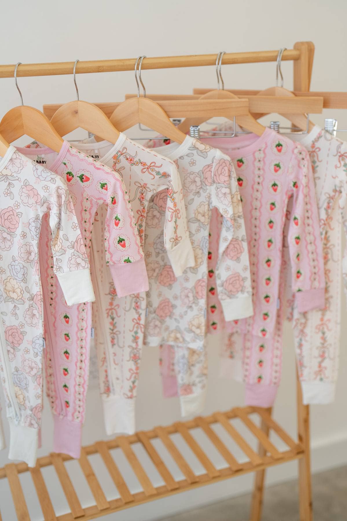 Springtime Floral Garland 🌸🎀 | Kids Convertible Zippy PJ