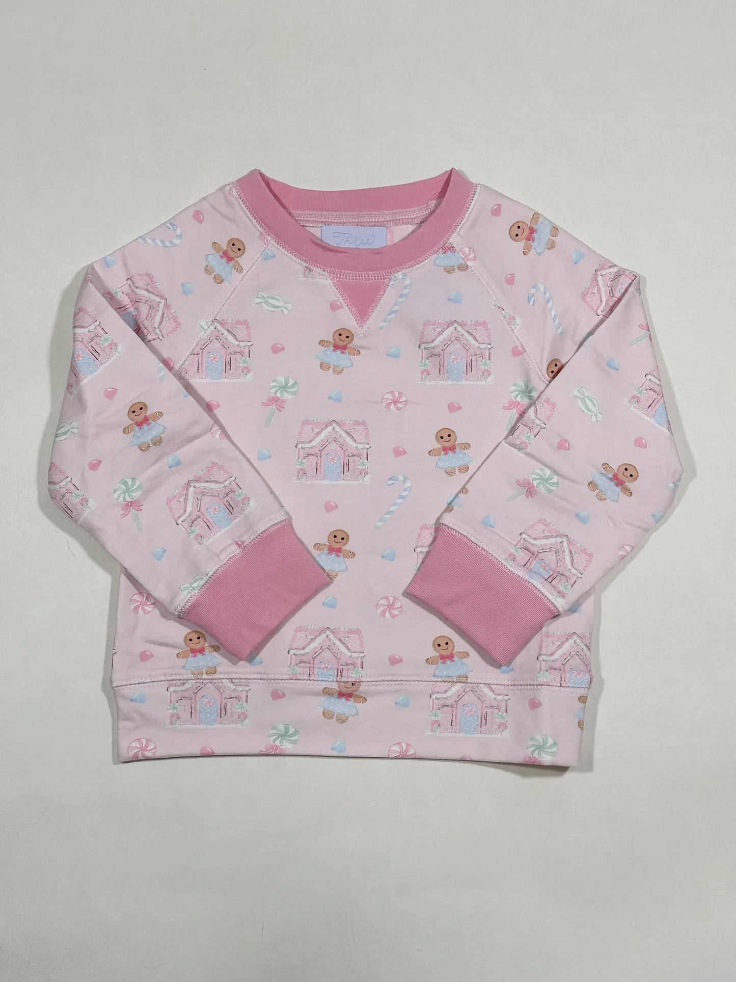 Campbell Crewneck- Candyland Dreams (Pennington Bay Pink)