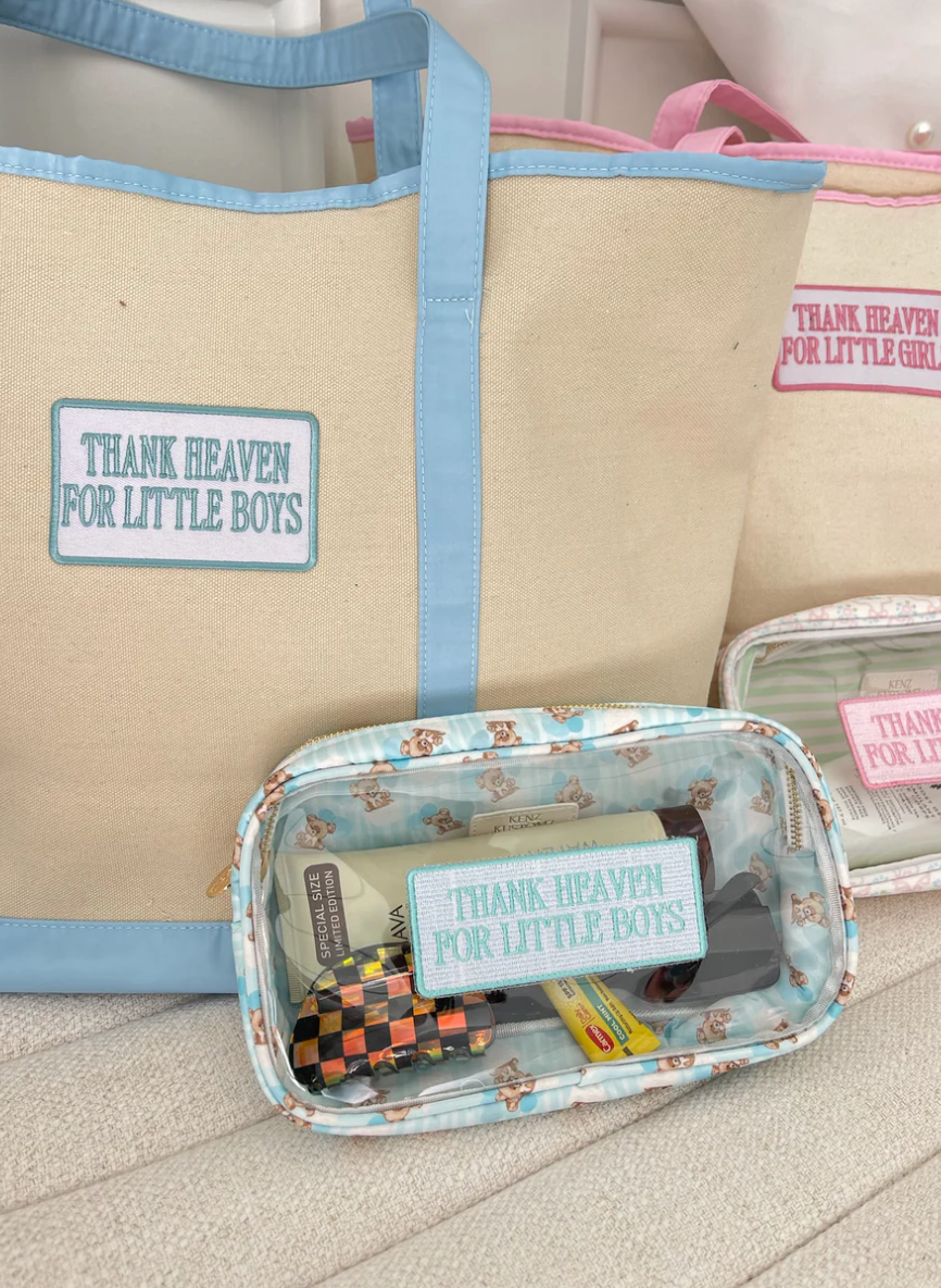 Thank Heaven - Canvas Boat Tote