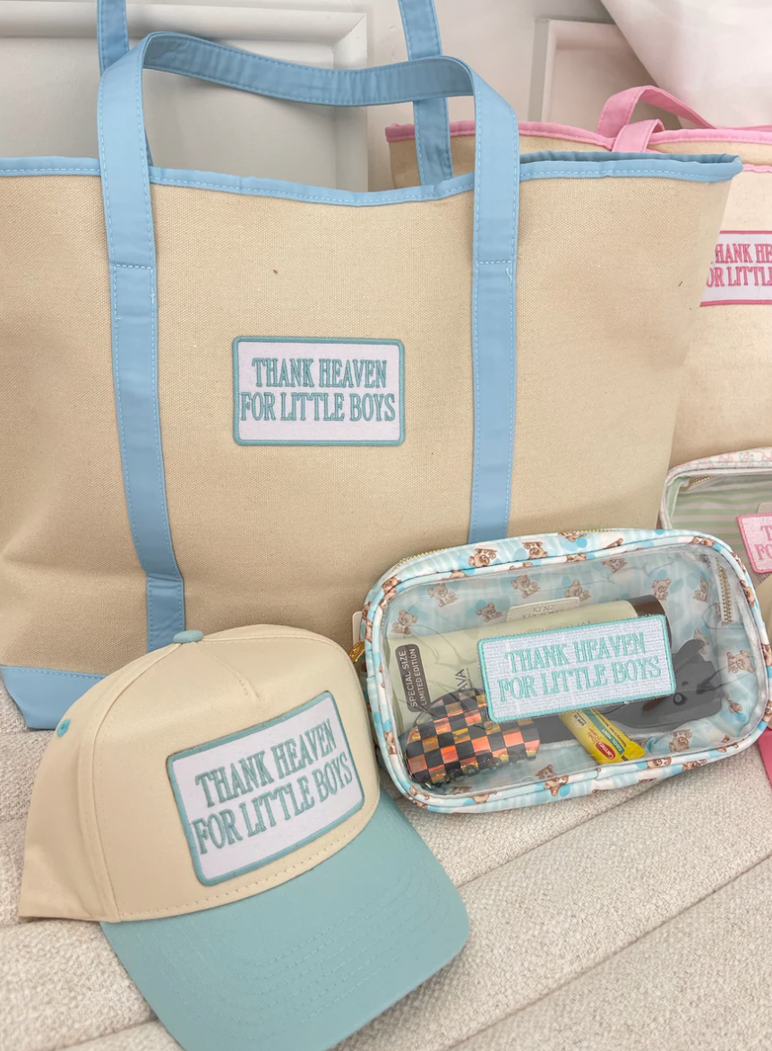 Thank Heaven - Canvas Boat Tote
