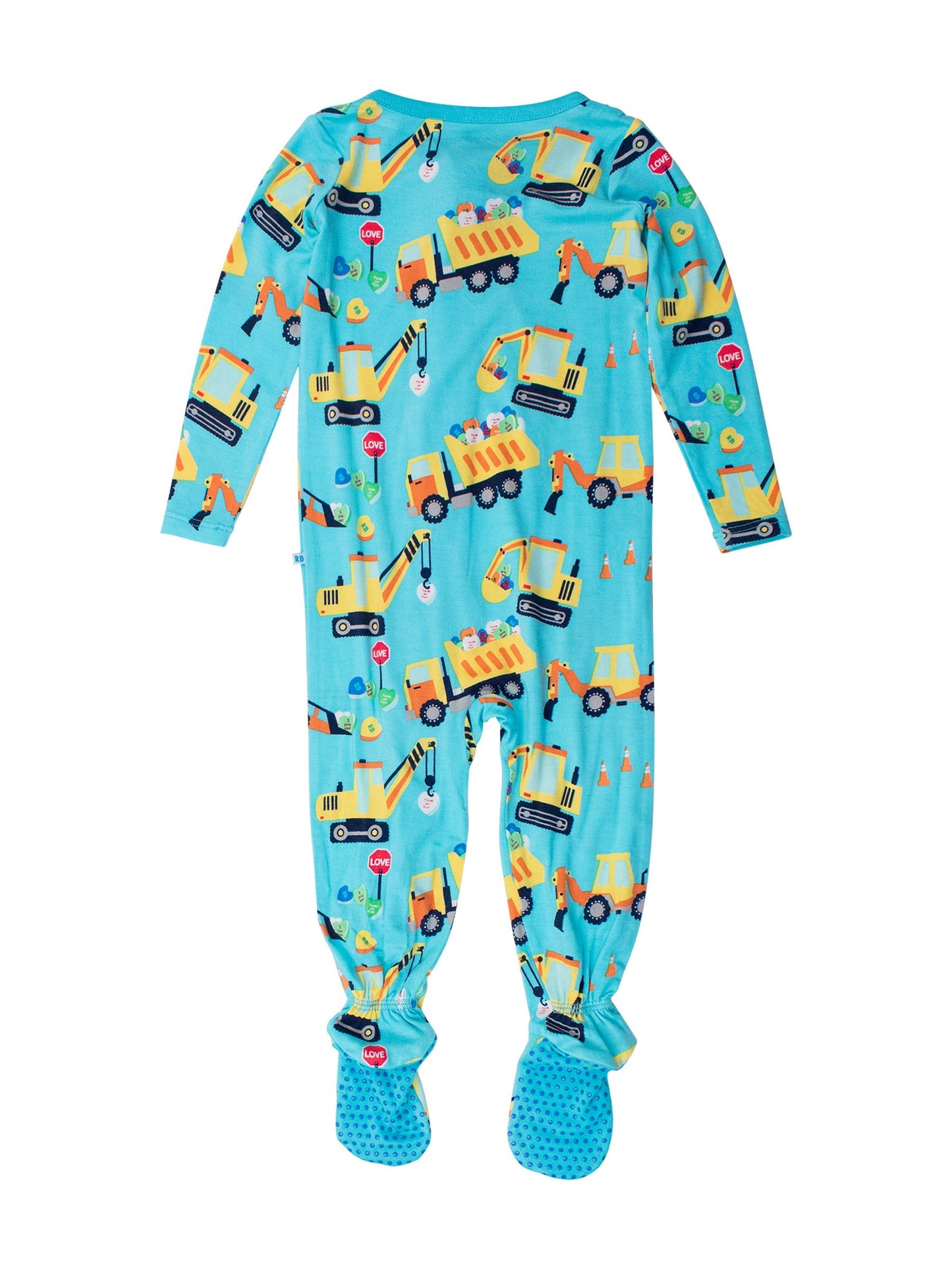 Baby Boys I Dig You Bamboo Viscose Footed One Piece Pajama