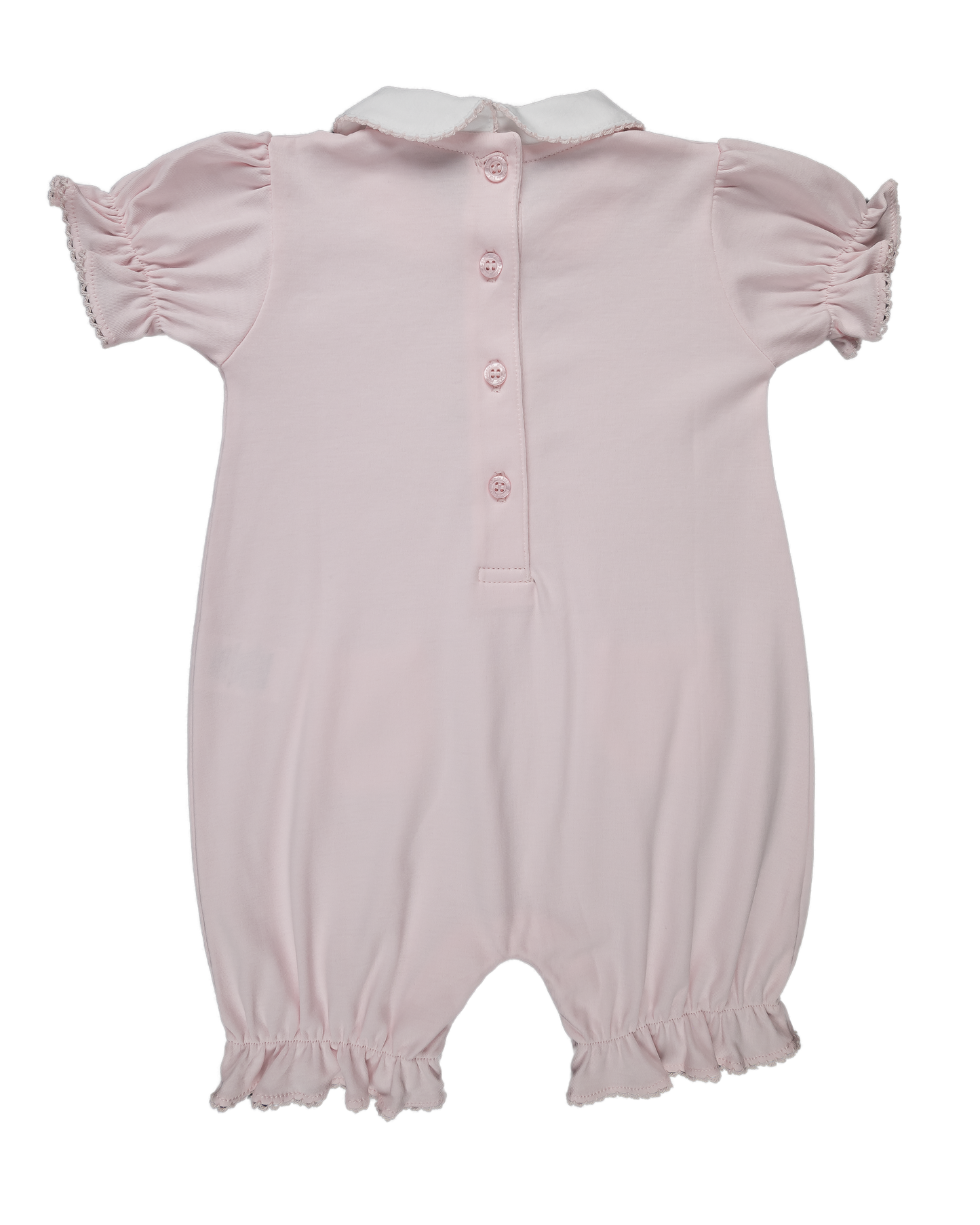 Baby Girl and Bunny Pima Romper