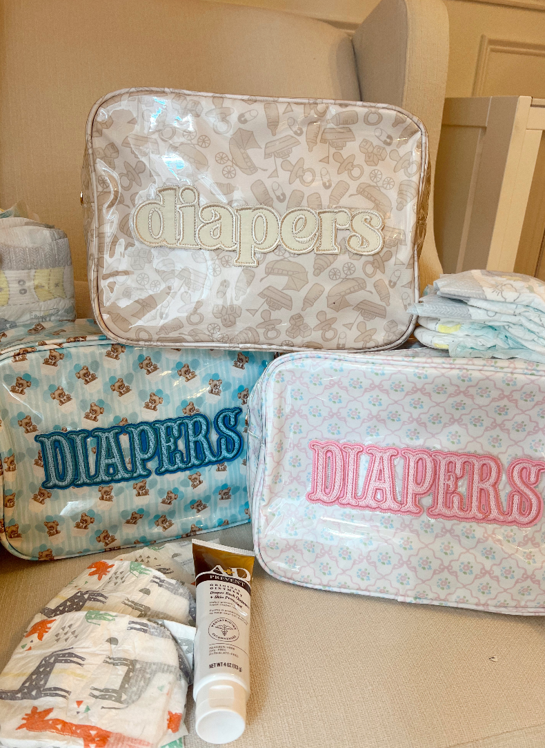 Diapers XL - Clear Coat Bag