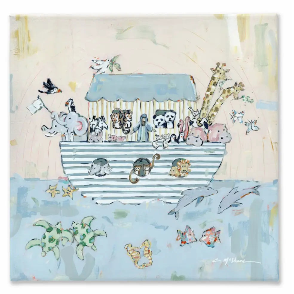 "Noah's Ark V" Canvas