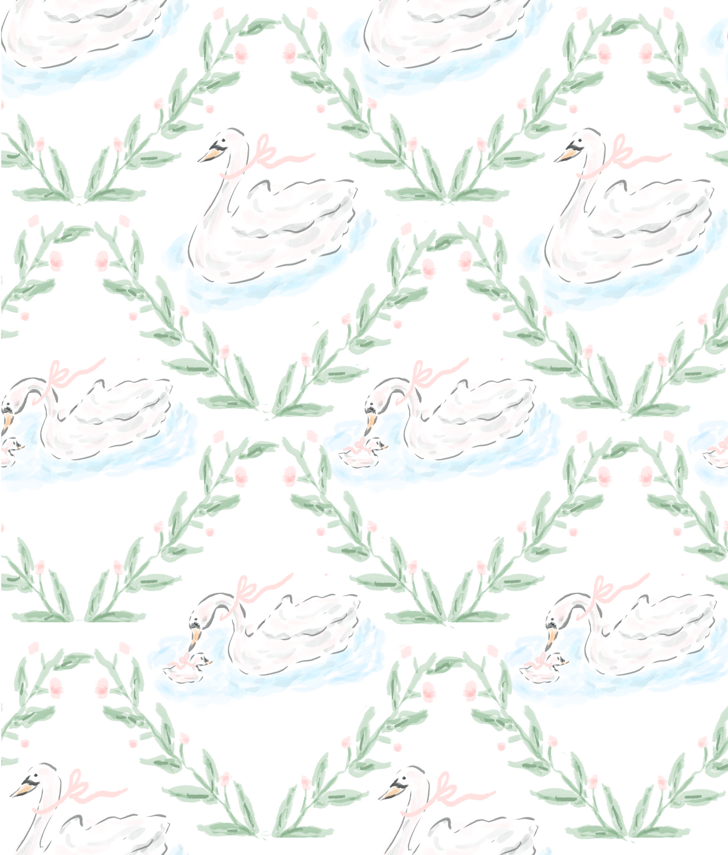 Whimsical Swan Bloomer Set *PREORDER ETA 09/25 *
