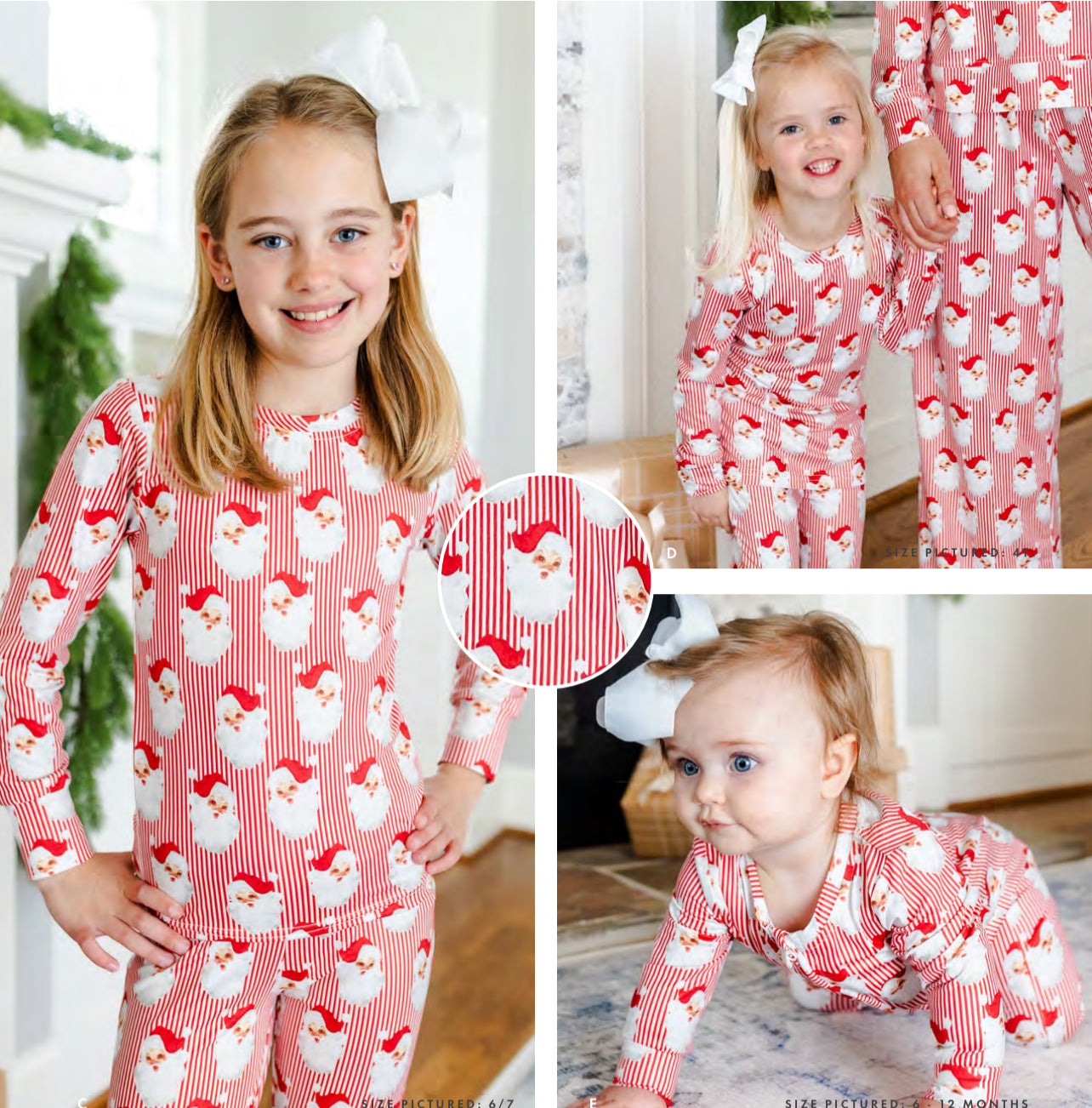 Preorder August ETA• Vintage Santa Family Pajamas