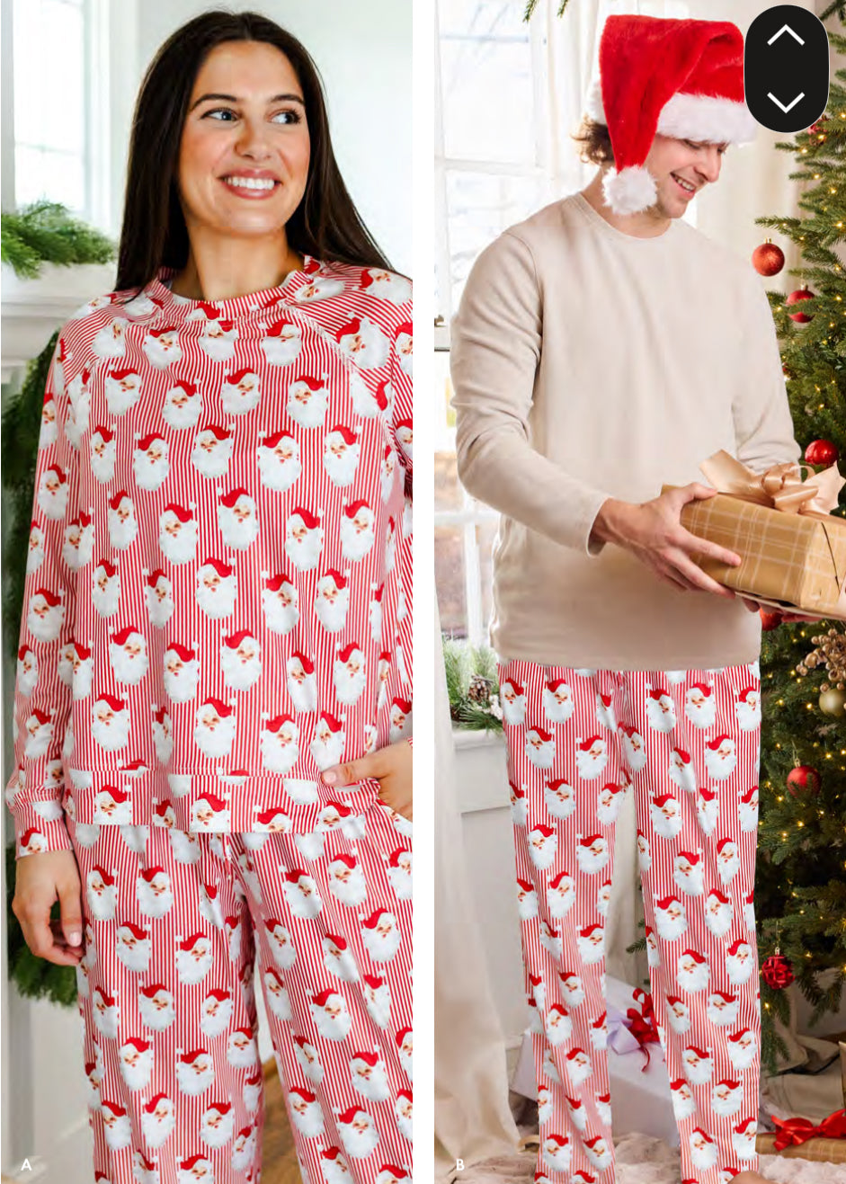 Preorder August ETA• Vintage Santa Family Pajamas