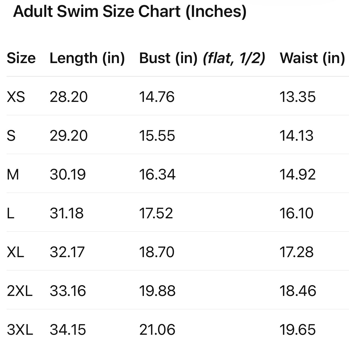 Women’s Petit Rosebud Swim *05/30 ETA*