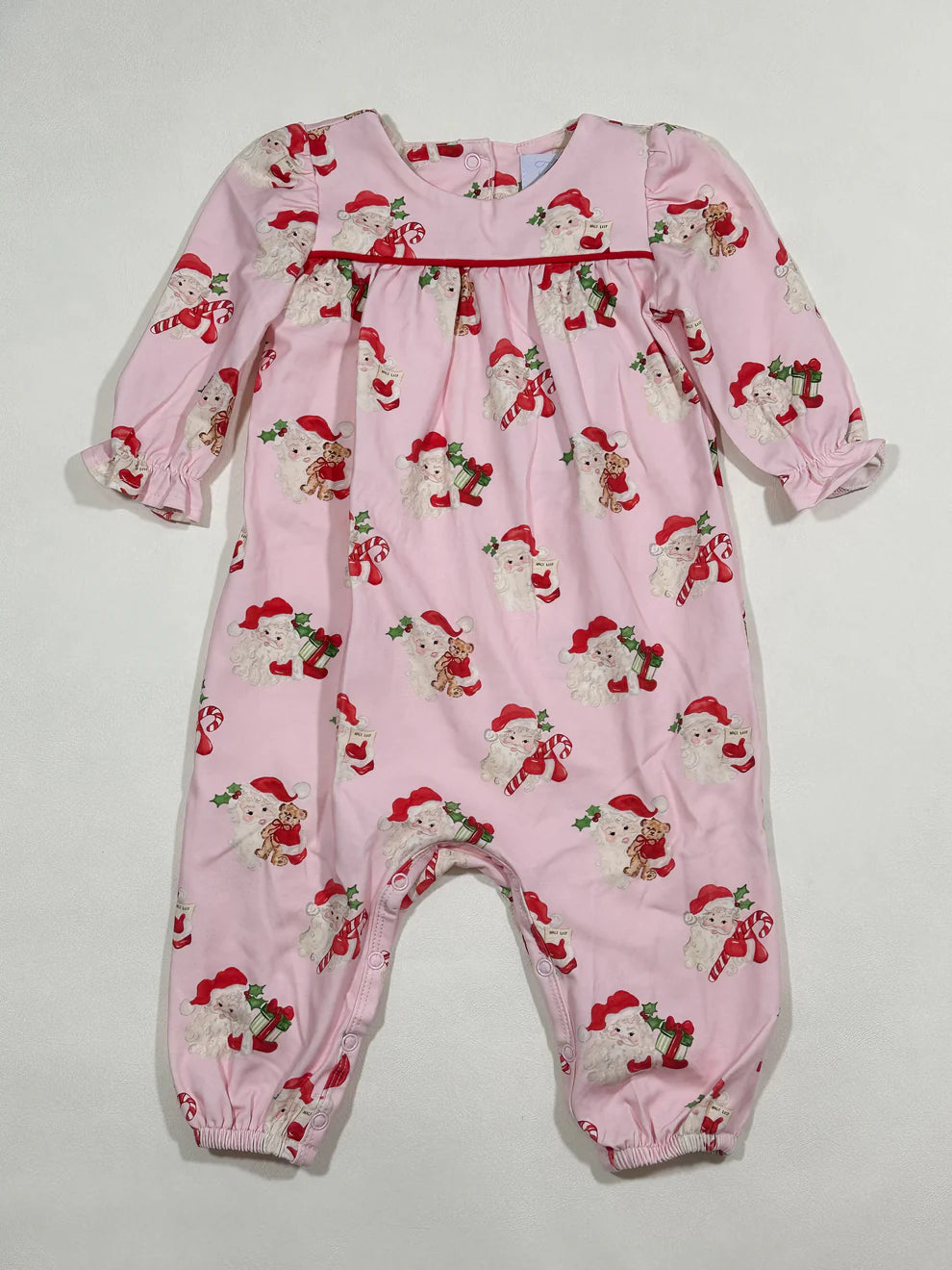 Ruthie Romper- Gifts of Joy (Rutledge Red)