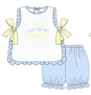 You Are My Sunshine Apron Set