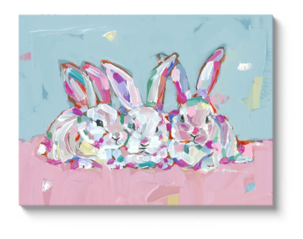 "Hip Hap Hop" canvas