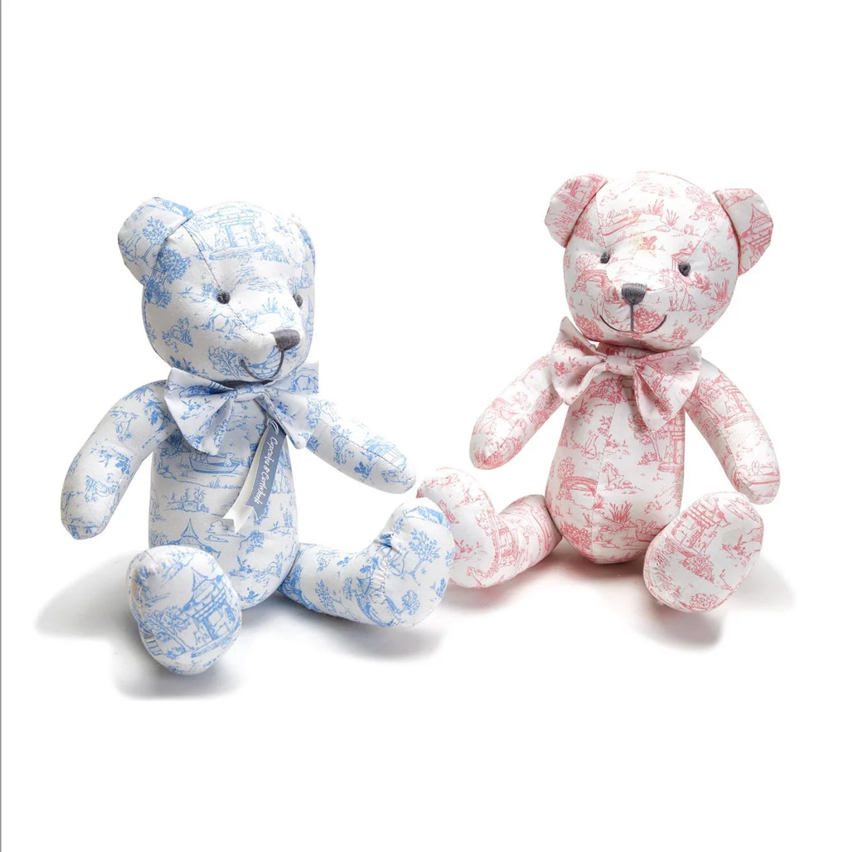 Toile Teddy Bear