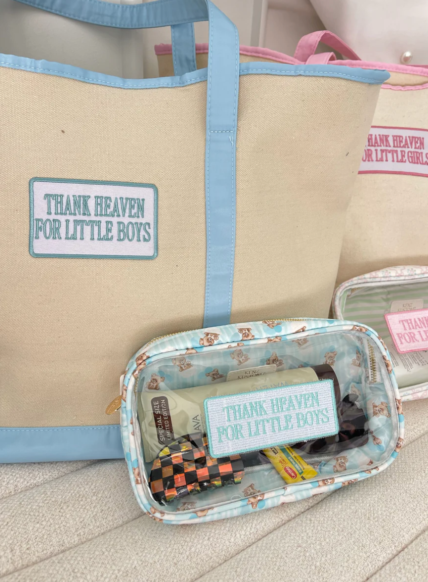 Thank Heaven - Canvas Boat Tote
