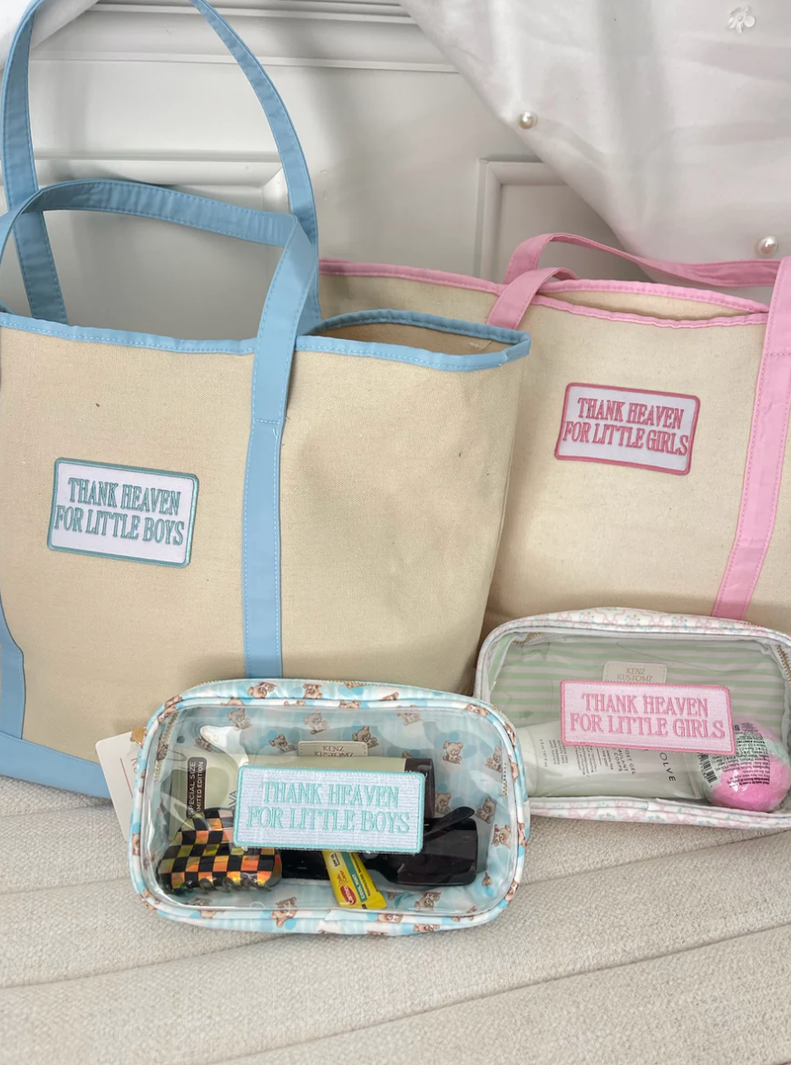 Thank Heaven - Canvas Boat Tote