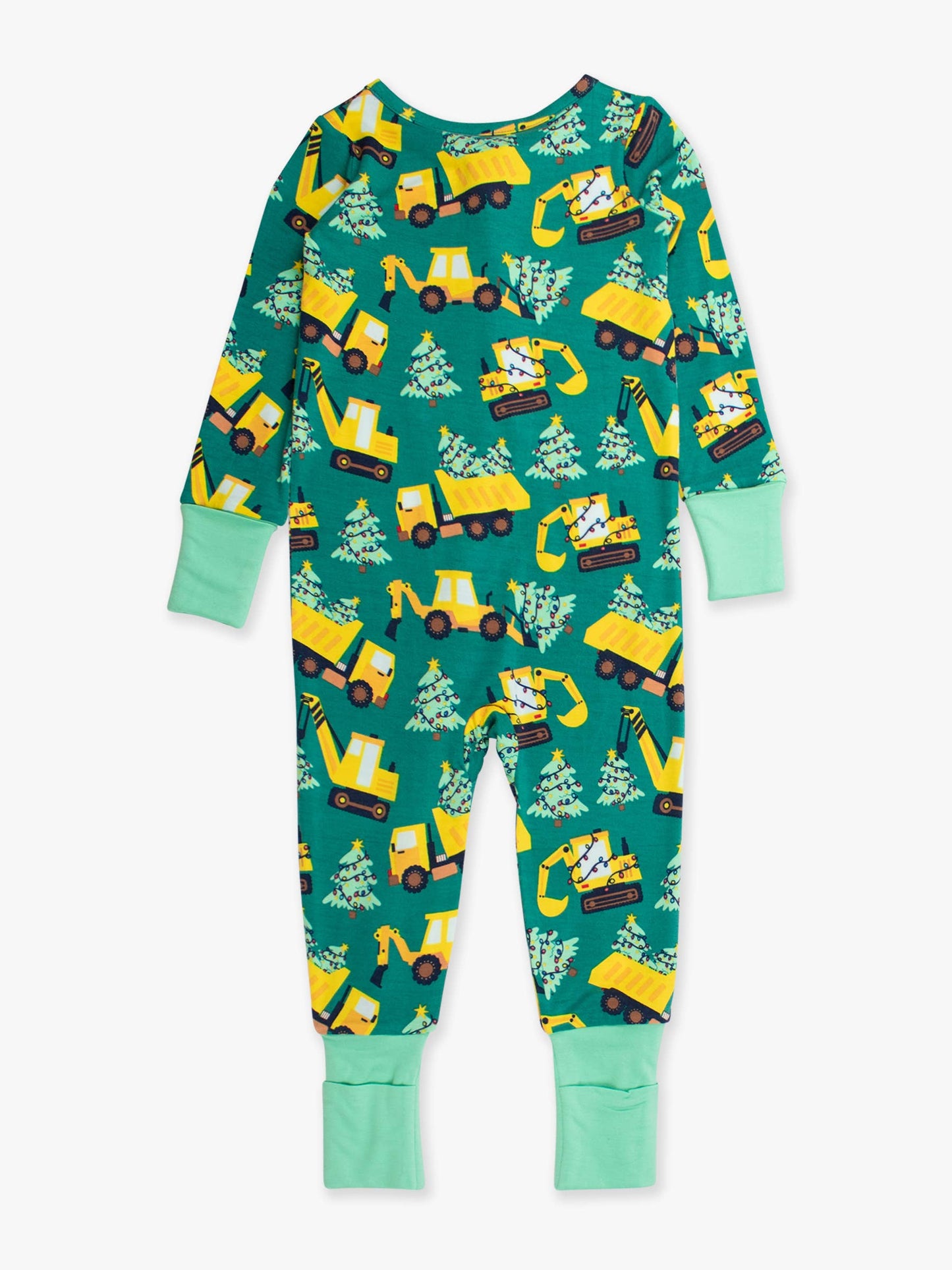 SoftSnooze™ Baby Bamboo Viscose Holiday Haul Convertible One Piece Footie Pajama