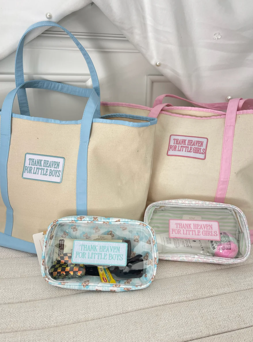 Thank Heaven - Canvas Boat Tote