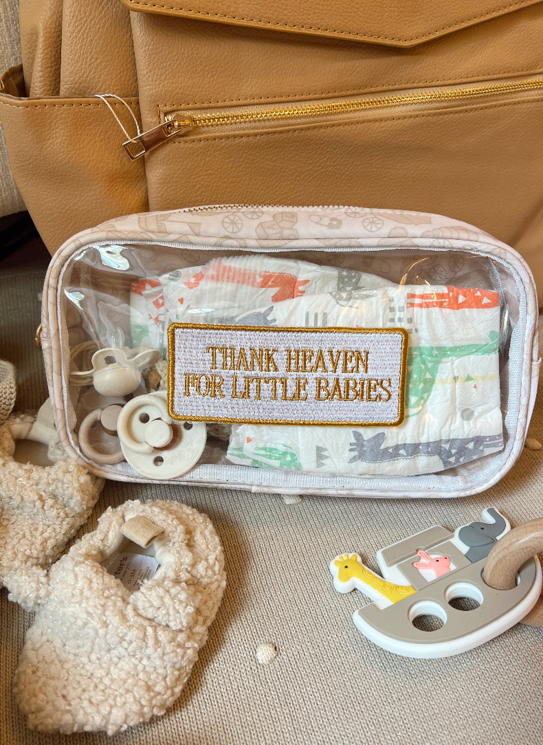 Thank Heaven - Medium Clear Bag