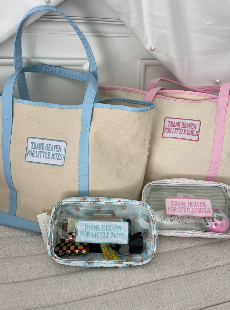 Thank Heaven - Canvas Boat Tote