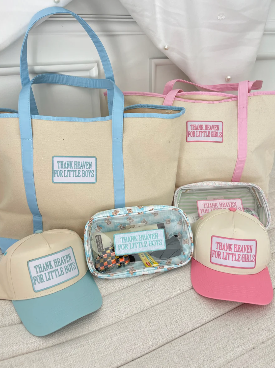 Thank Heaven - Canvas Boat Tote