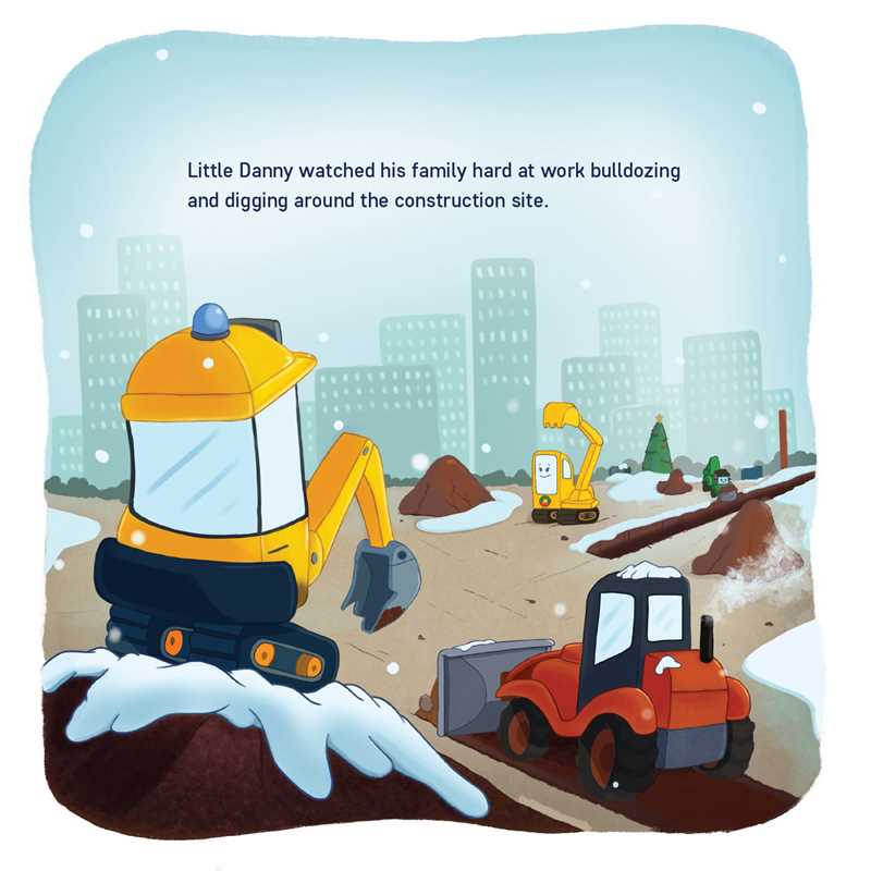 Danny the Digger Saves Christmas by Aja Mulford