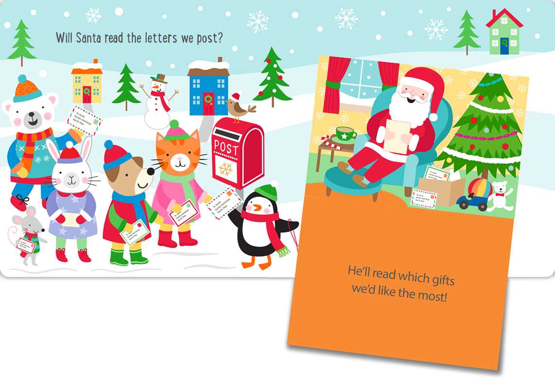 Santa's Surprise: Lift-the-Flap Book by