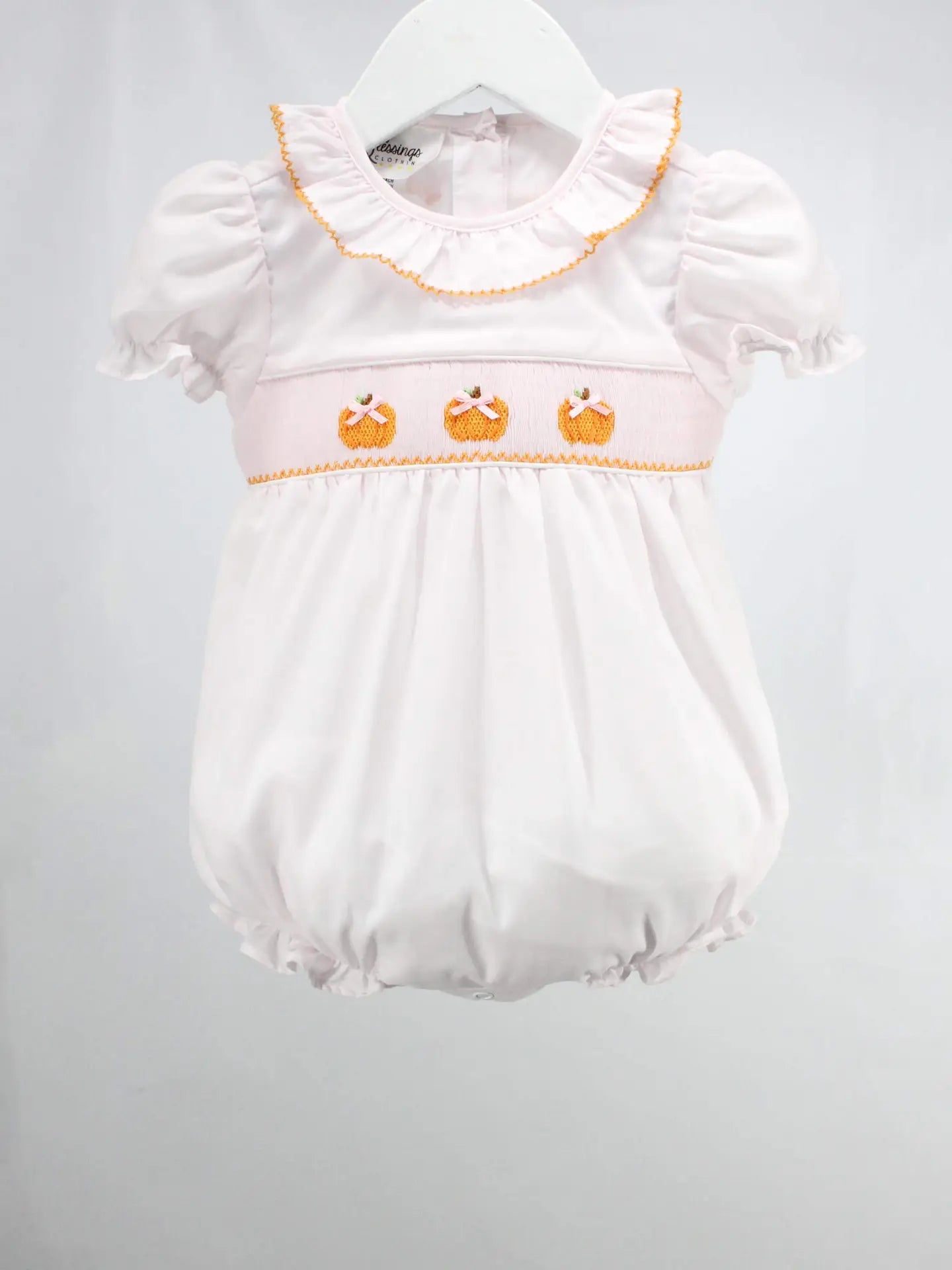 Pumpkins and Bow Claire Bubble