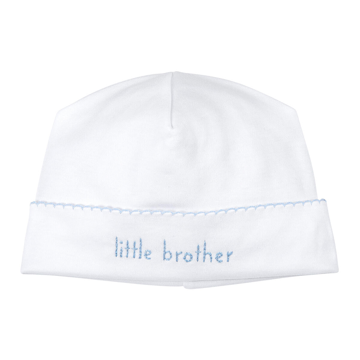 Brother and Sister Blue Emb Hat