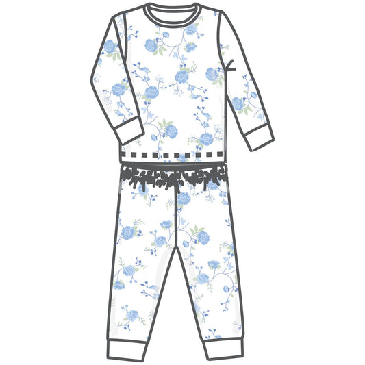 Skylar's Classics Sky Blue Long Pajamas