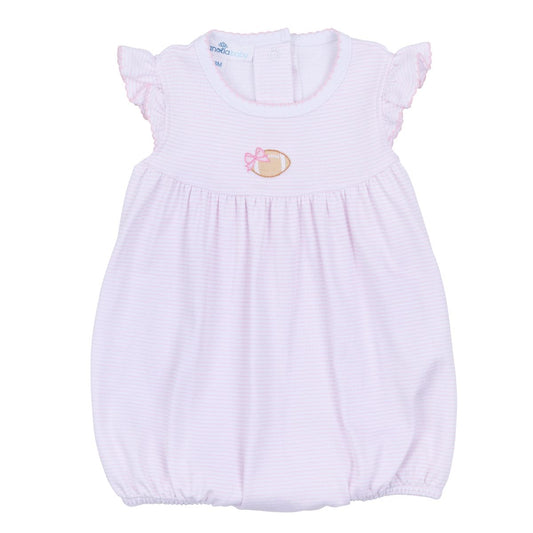 Touchdown Cutie Pink Emb Flutters Bubble