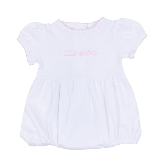 Little Sister Emb S/S Bubble