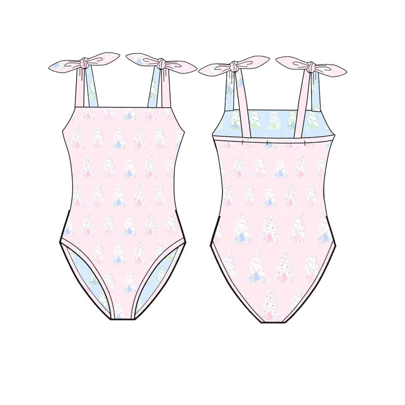Women’s Reversible Pink/Blue Sand Crabs Swim * May ETA