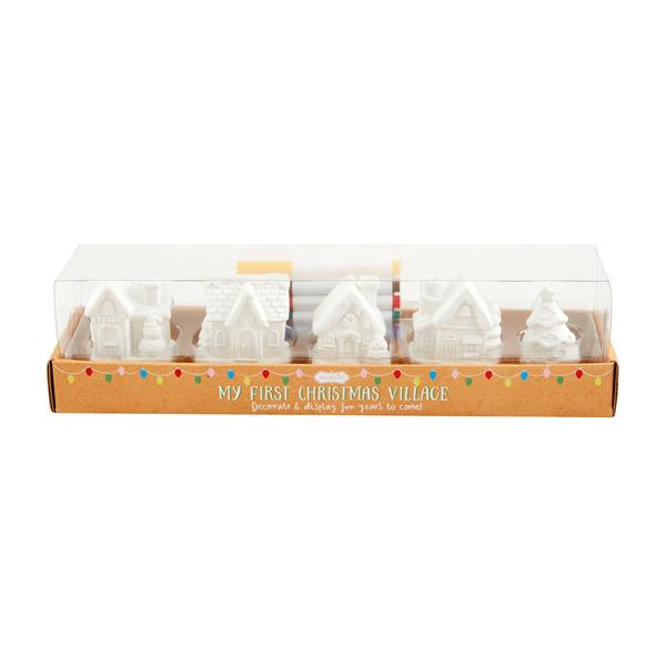 DIY CHRISTMAS VILLAGE SET