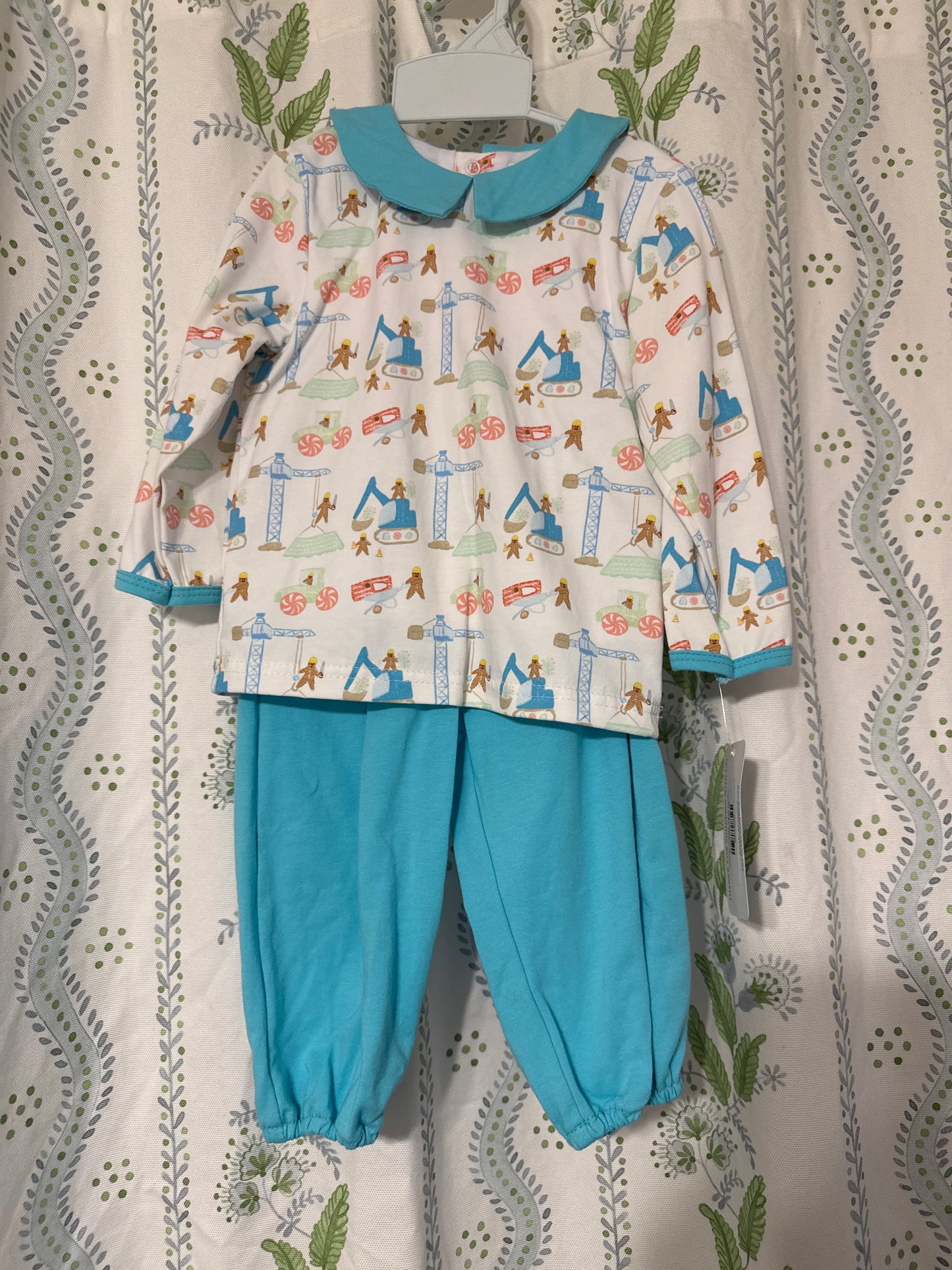 Gingerbread Construction Pant Set