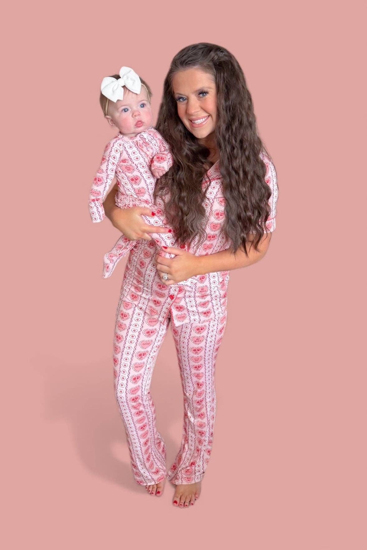 CANDY HEARTS DREAM RUFFLE ROMPER