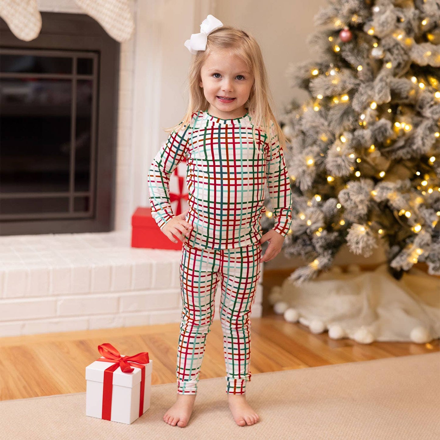 Plaid Pajama Set