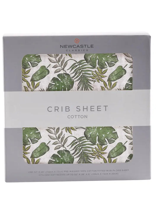 Tropical Forest Crib Sheets