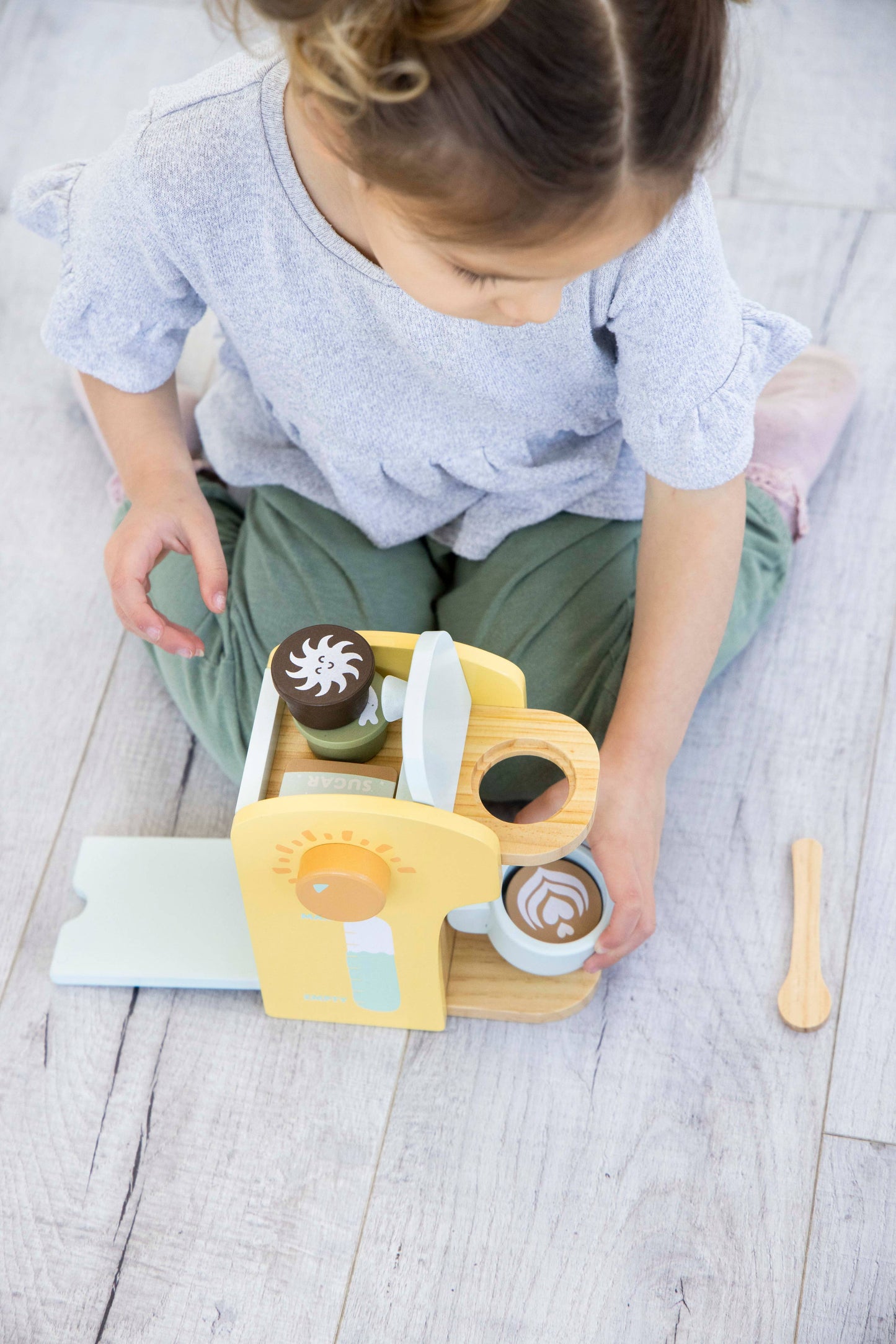 Barista in Training Wooden Coffee Set, Developmental Toys