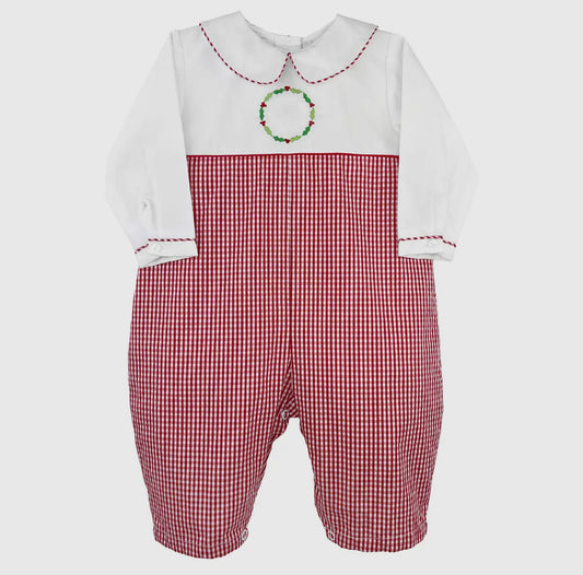 Embroidered Holiday Longall