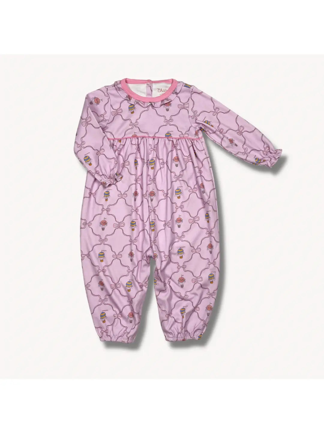 Up and Away Lane Long Bubble Romper