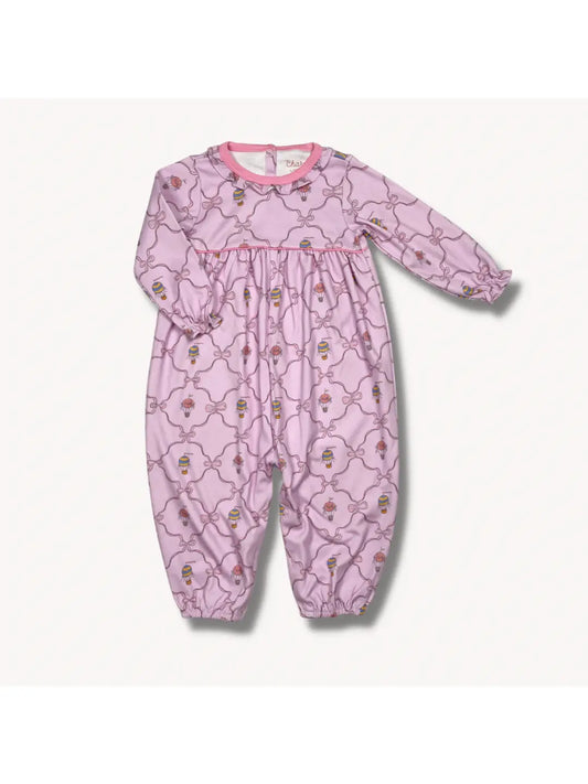 Up and Away Lane Long Bubble Romper