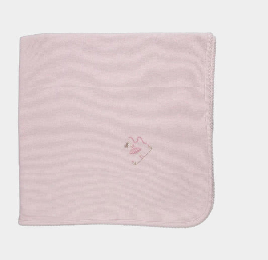 Baby Ballerinas Jacquard Pima Blanket