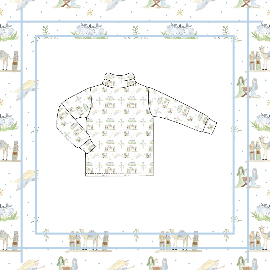 Parker Turtleneck- Away in a Manger