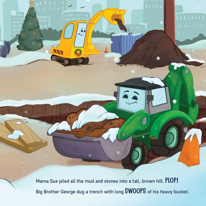 Danny the Digger Saves Christmas by Aja Mulford