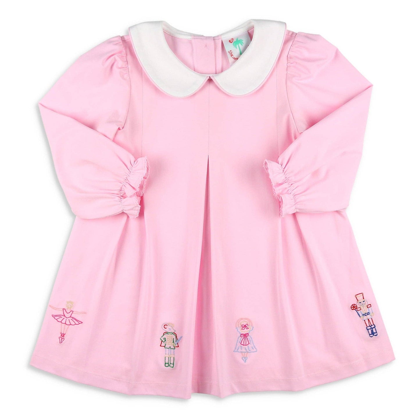 Girls Collar Dress - Nutcracker