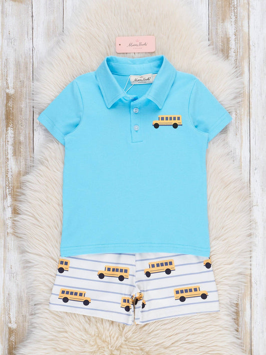 School Bus Polo Outfit