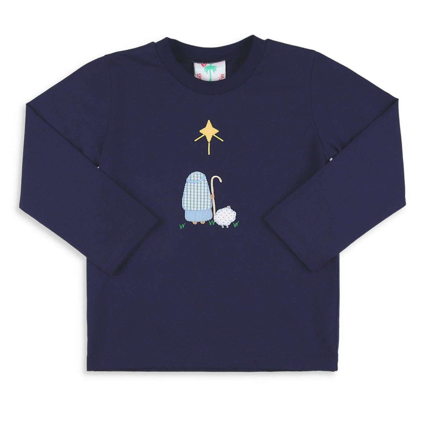 Boys Applique Shirt - Nativity