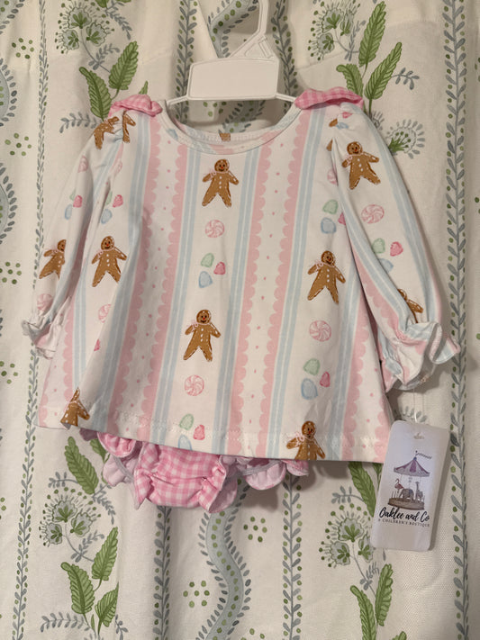 Gingerbread Gumdrops Bloomer Set